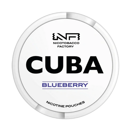 cuba blueberry - 16mg nicotine pouches