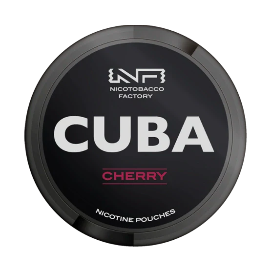 cuba cherry - 43mg nicotine pouches