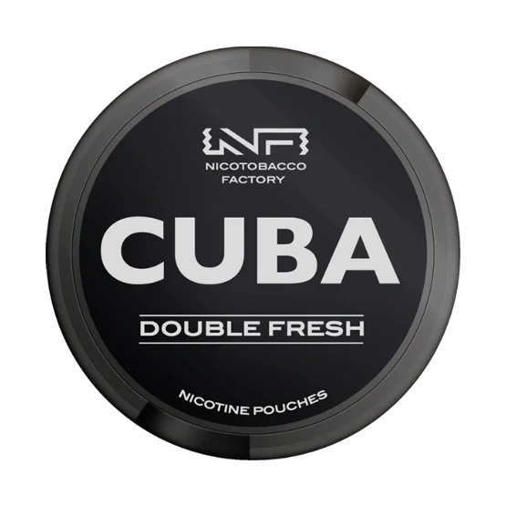 cuba double fresh - 43mg nicotine pouches