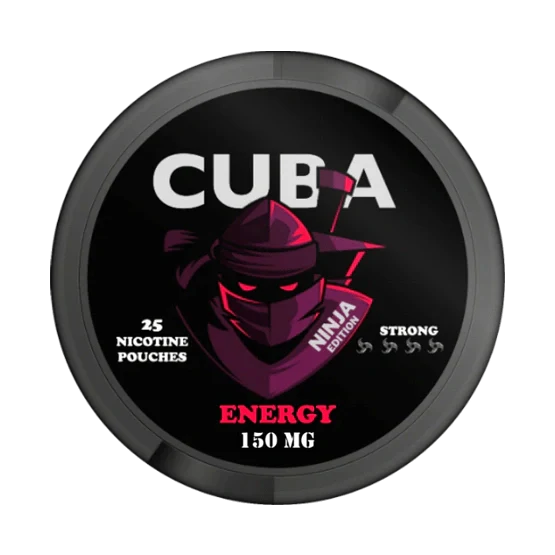 cuba energy - 150mg nicotine pouches