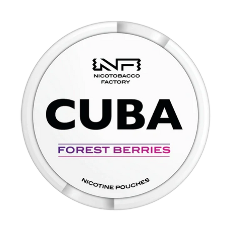 cuba forest berries - 16mg nicotine pouches