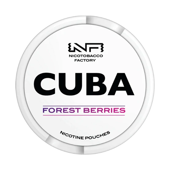 cuba forest berries - 16mg nicotine pouches