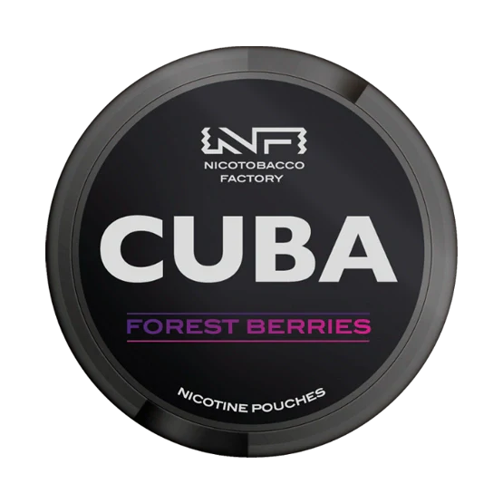 cuba forest berries - 43mg nicotine pouches