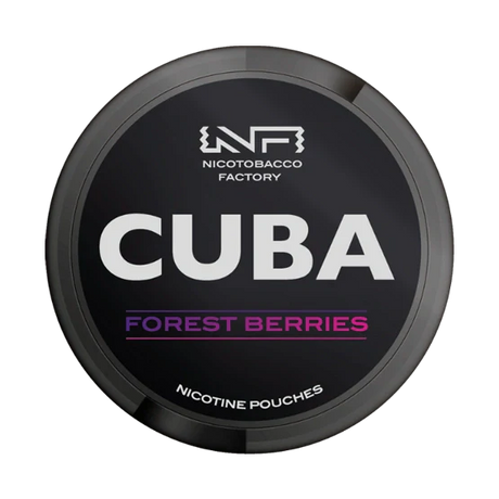 cuba forest berries - 43mg nicotine pouches