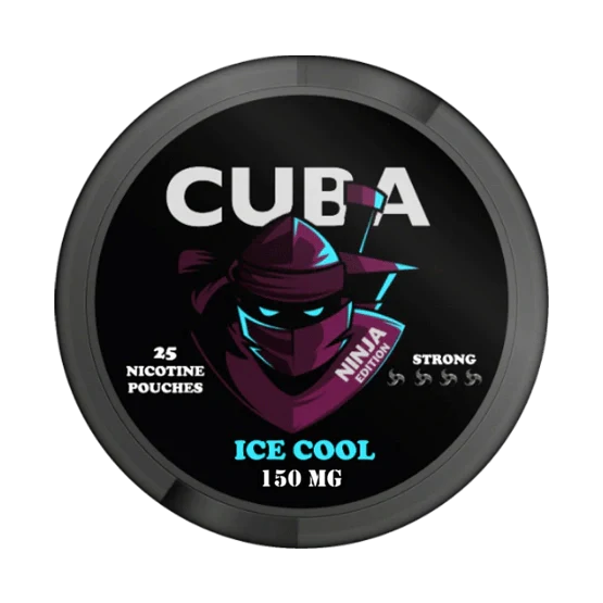 cuba ice cool - 150mg nicotine pouches