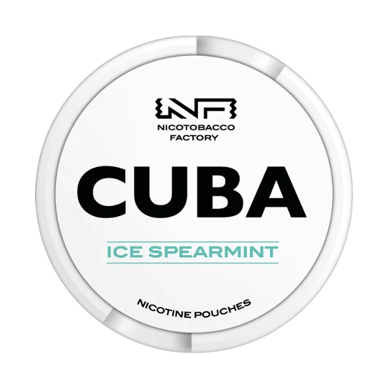 cuba ice spearmint - 16mg nicotine pouches