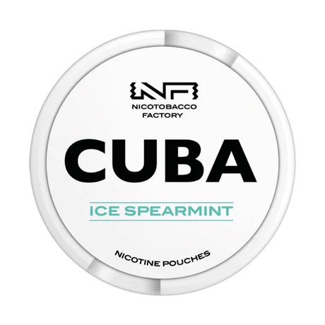 cuba ice spearmint - 16mg nicotine pouches