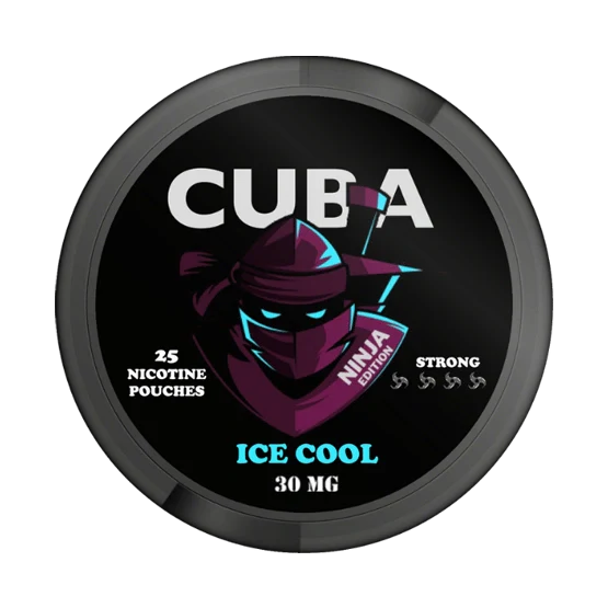 cuba ice cool - 30mg nicotine pouches