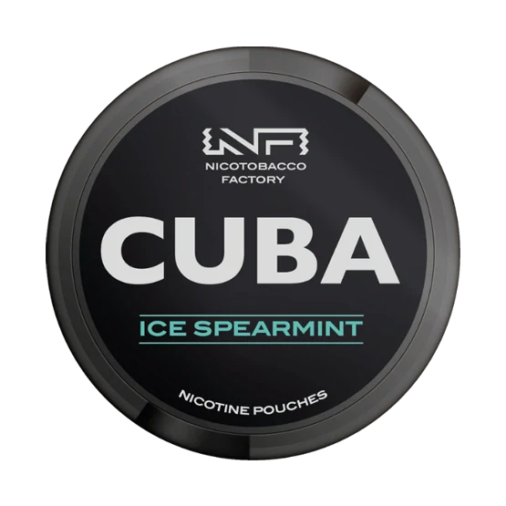 cuba ice spearmint - 43mg nicotine pouches