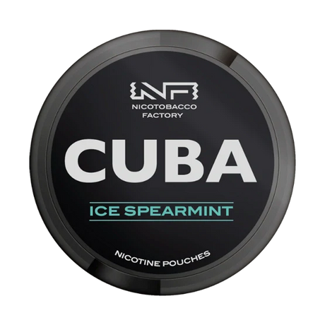 cuba ice spearmint - 43mg nicotine pouches