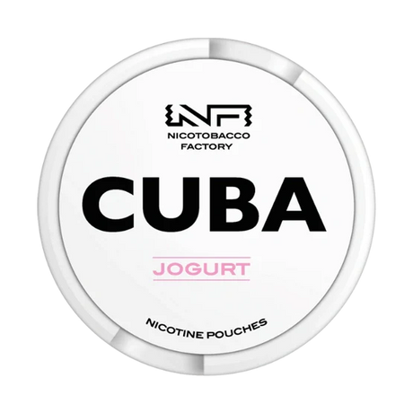 cuba jogurt - 16mg nicotine pouches