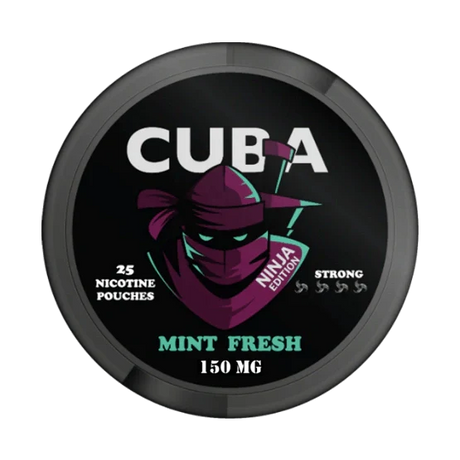 cuba mint fresh - 150mg nicotine pouches