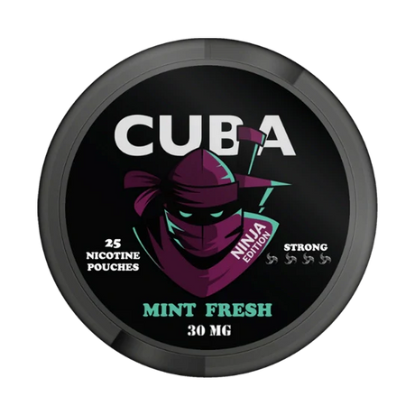 cuba mint fresh - 30mg nicotine pouches