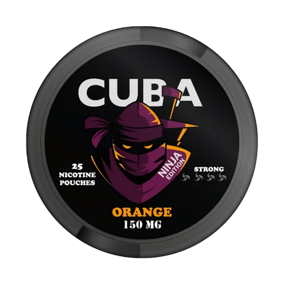 cuba orange - 150mg nicotine pouches