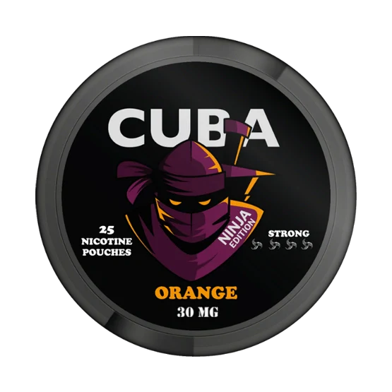 cuba orange - 30mg nicotine pouches