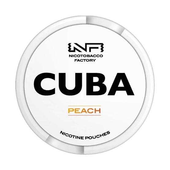 cuba peach - 16mg nicotine pouches