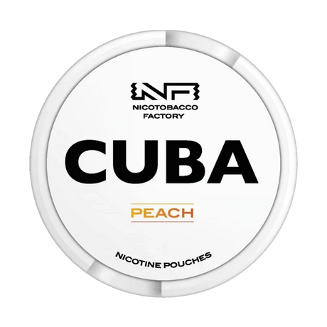 cuba peach - 16mg nicotine pouches