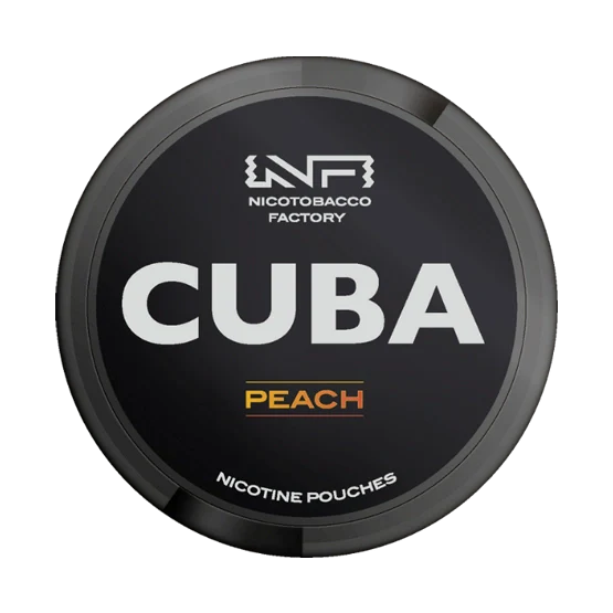 cuba peach - 43mg nicotine pouches