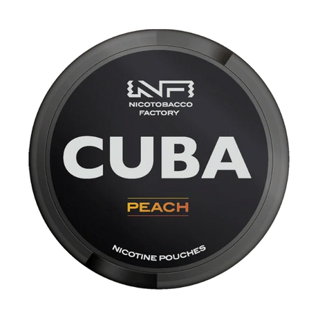 cuba peach - 43mg nicotine pouches