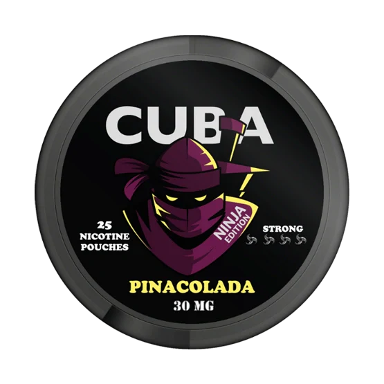 cuba pinacolada - 30mg nicotine pouches