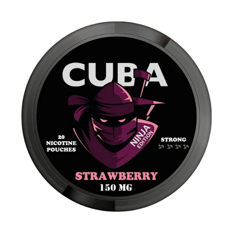 cuba strawberry - 150mg nicotine pouches