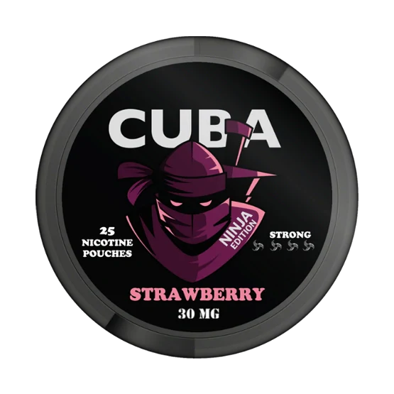 cuba strawberry - 30mg nicotine pouches