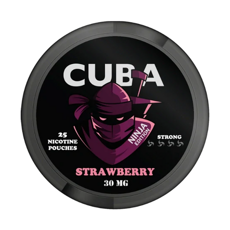 cuba strawberry - 30mg nicotine pouches