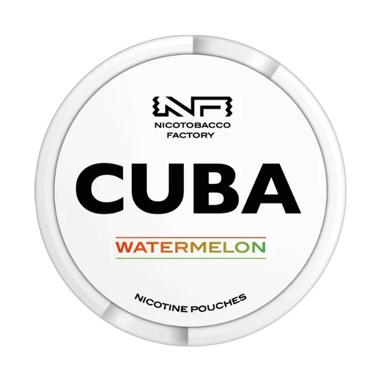 cuba watermelon - 16mg nicotine pouches