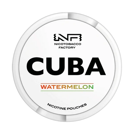 cuba watermelon - 16mg nicotine pouches