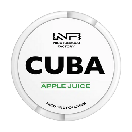 cuba apple juice - 16mg nicotine pouches