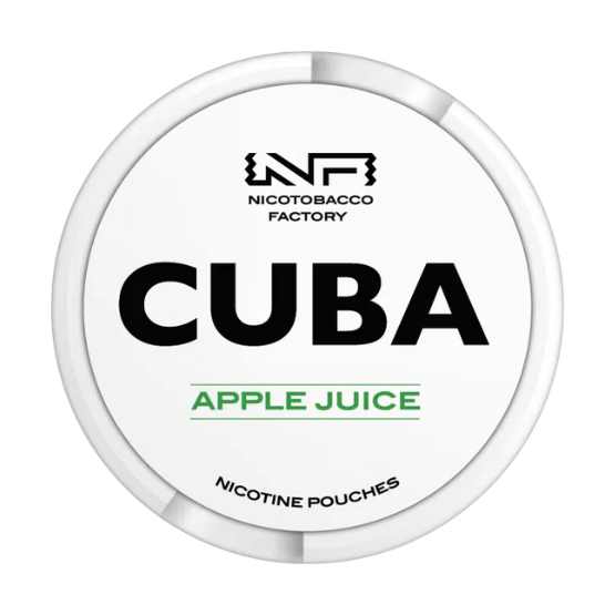 cuba apple juice - 16mg nicotine pouches