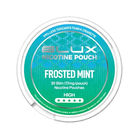 elux frosted mint nicotine pouch  
