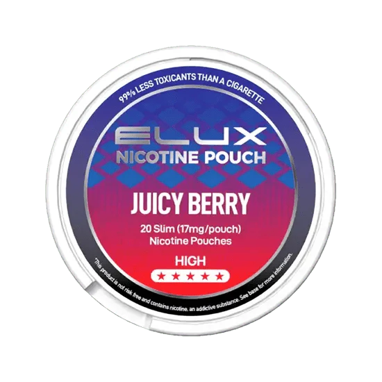 elux juicy berry nicotine pouch  