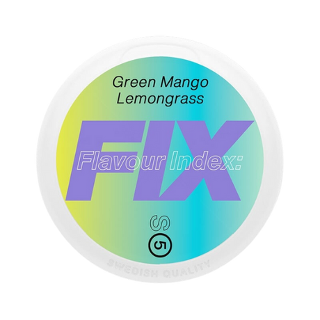 fix green mango lemongrass - 11.5mg nicotine pouches