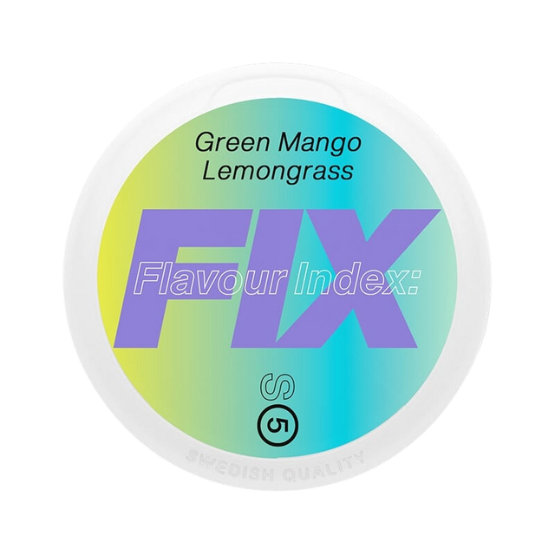 fix green mango lemongrass - 11.5mg nicotine pouches