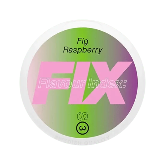 fix raspberry fig nicotine pouches
