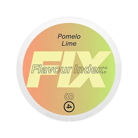 fix pomelo lime nicotine pouches