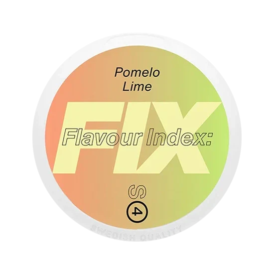 fix pomelo lime nicotine pouches