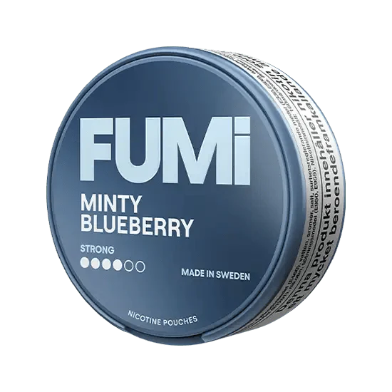 fumi minty blueberry nicotine pouches  