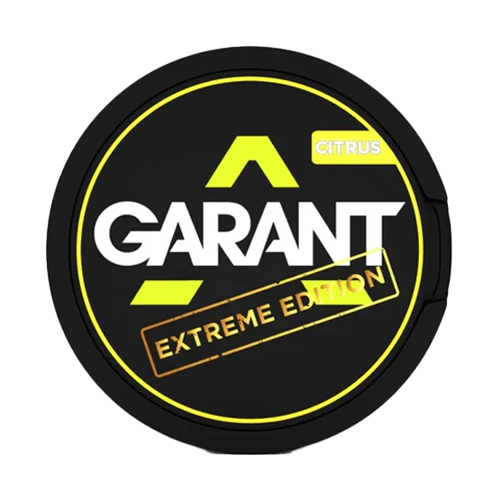 garant citrus - 50mg nicotine pouches