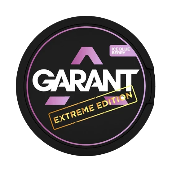 garant ice blueberry - 50mg nicotine pouches