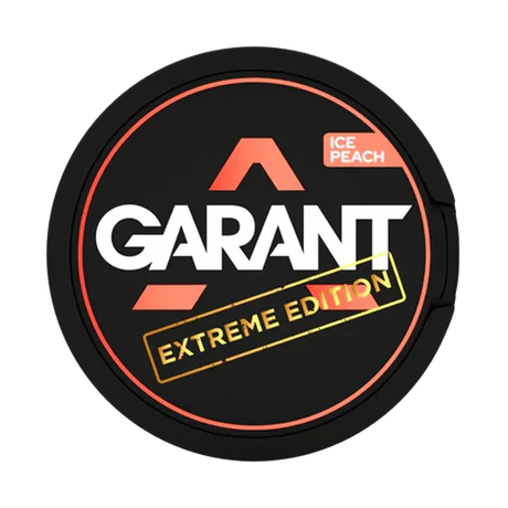 garant ice peach - 50mg nicotine pouches