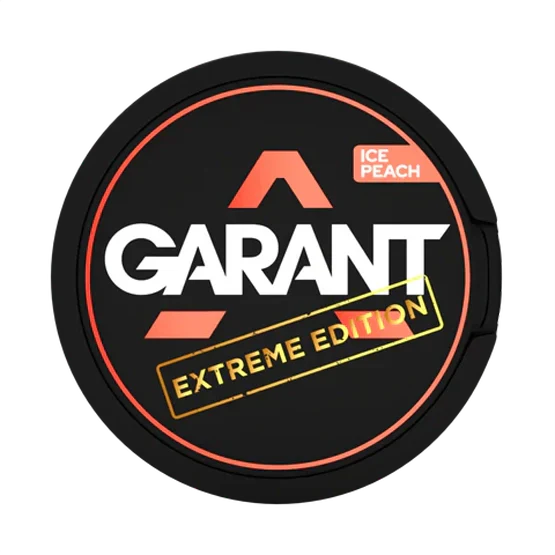 garant ice peach - 50mg nicotine pouches