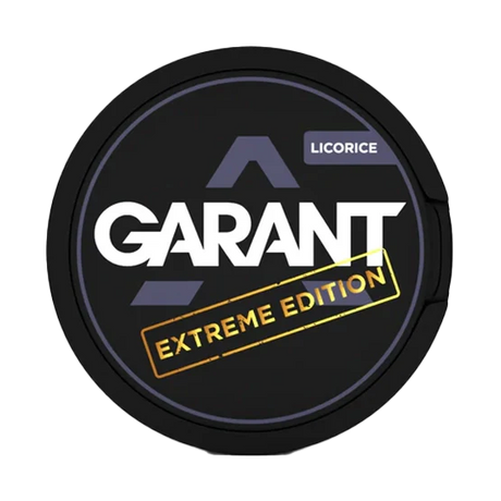 garant licorice - 50mg nicotine pouches