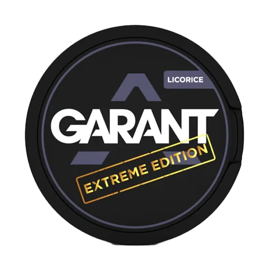 garant licorice - 50mg nicotine pouches