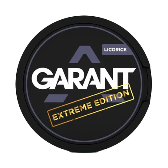garant licorice - 50mg nicotine pouches