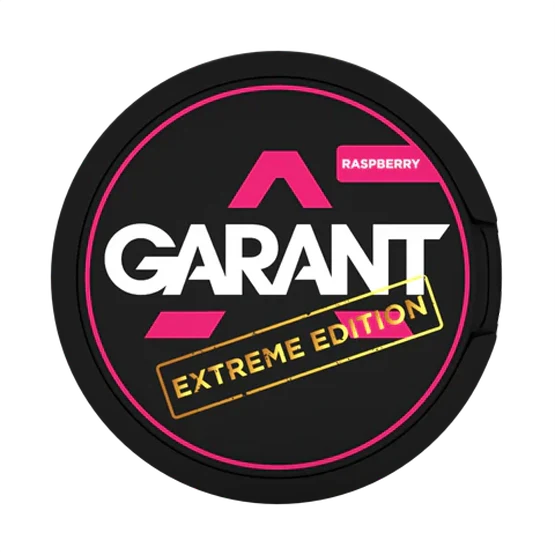 garant raspberry - 50mg nicotine pouches