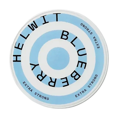 helwit blueberry - extra strong nicotine pouches