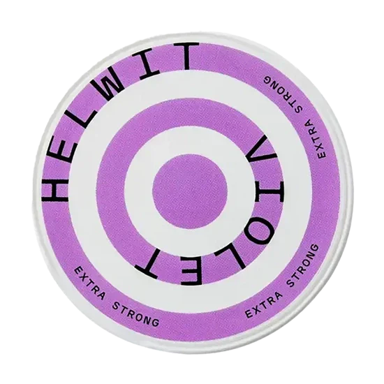 helwit violet - extra strong nicotine pouches