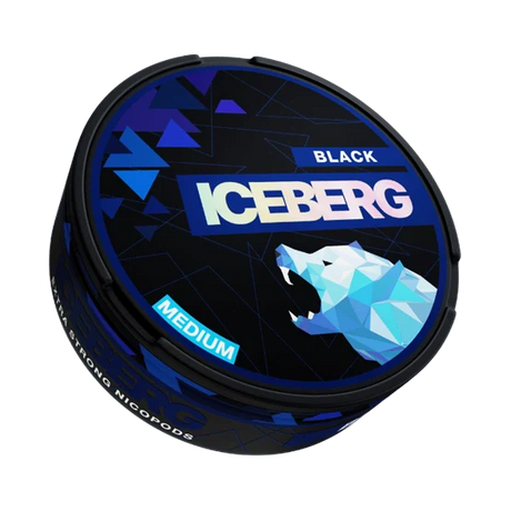 iceberg black medium - 20mg nicotine pouches